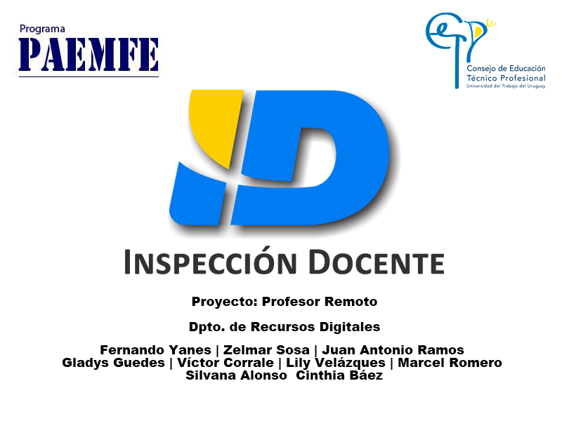 Proyecto Profesor Remoto 
