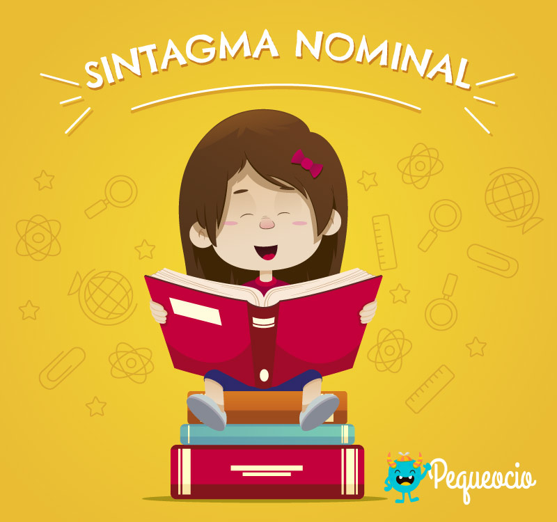 dibujo de niña leyendo