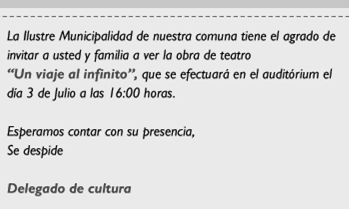 Invitación