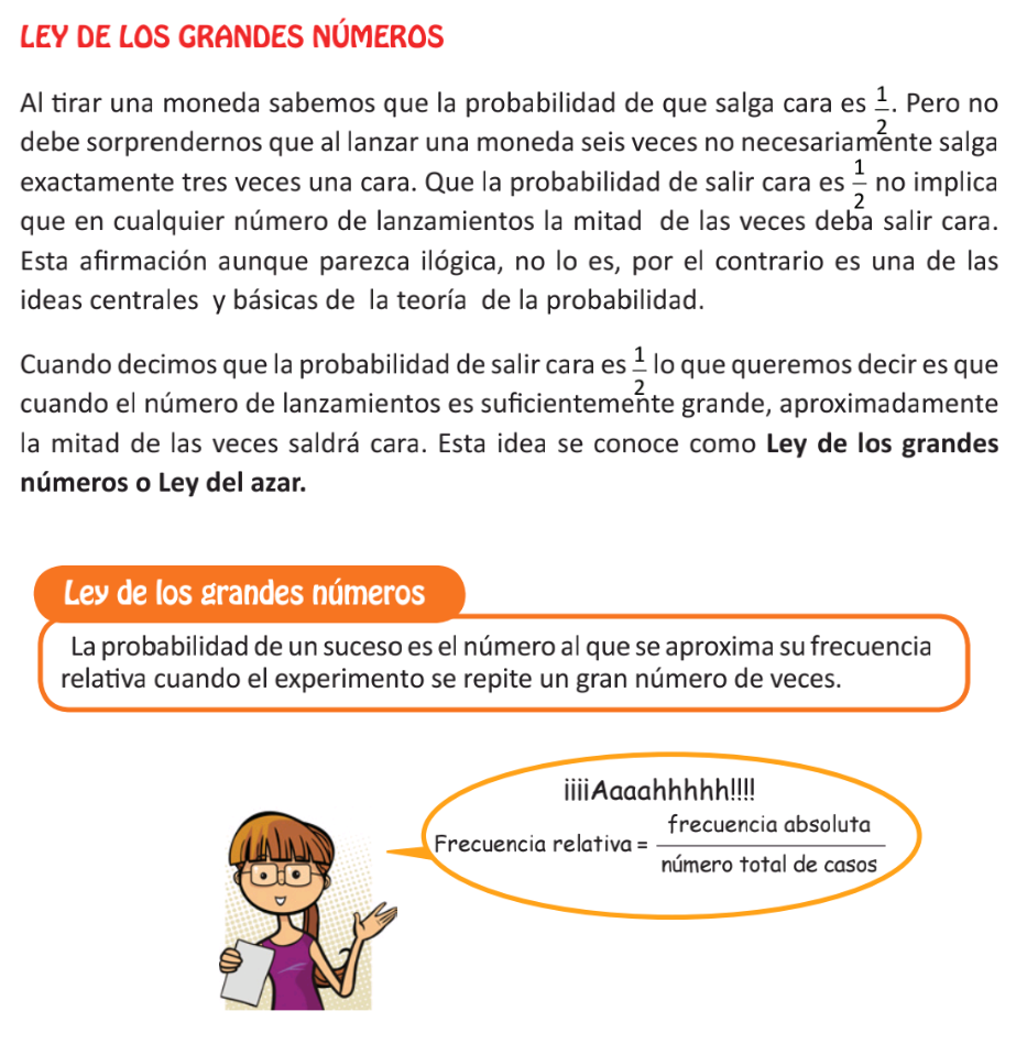 ley de los grandes numeros